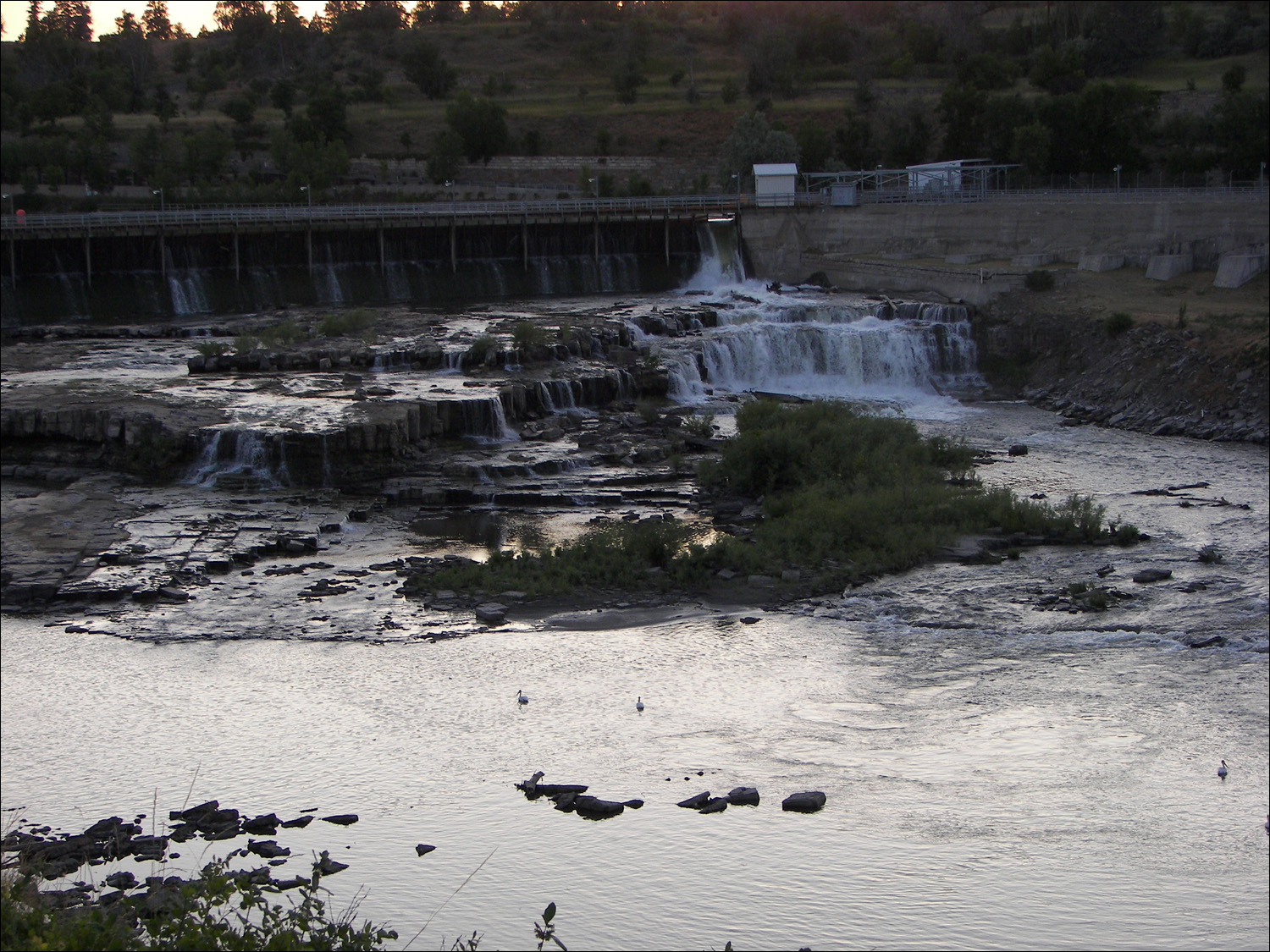 Great Falls, MT-Black Eagle Dam on the Missouri River